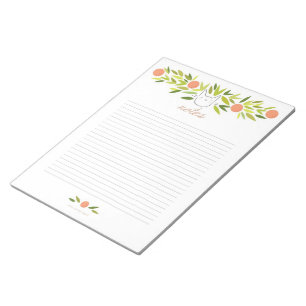 Bloco de Notas GXL de Árvore Laranja