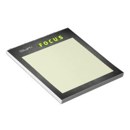 Bloco De Notas Gym Focus