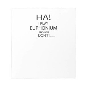 Bloco De Notas Ha Euphonium