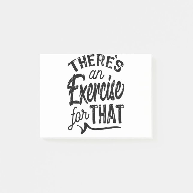 Bloco De Notas Há um exercício para isso (Frente)