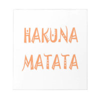 Hakuna Matata - Arte Tribal Africana