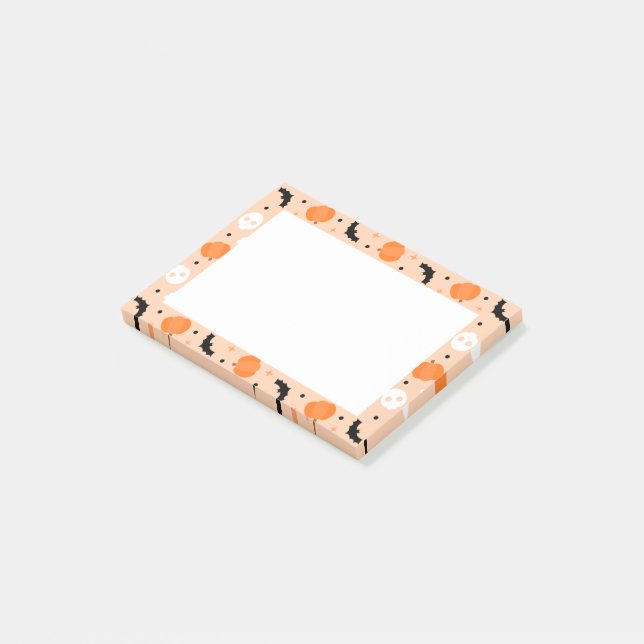 Bloco De Notas Halloween (Inclinado)