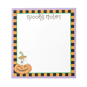 Bloco De Notas Halloween Eskie
