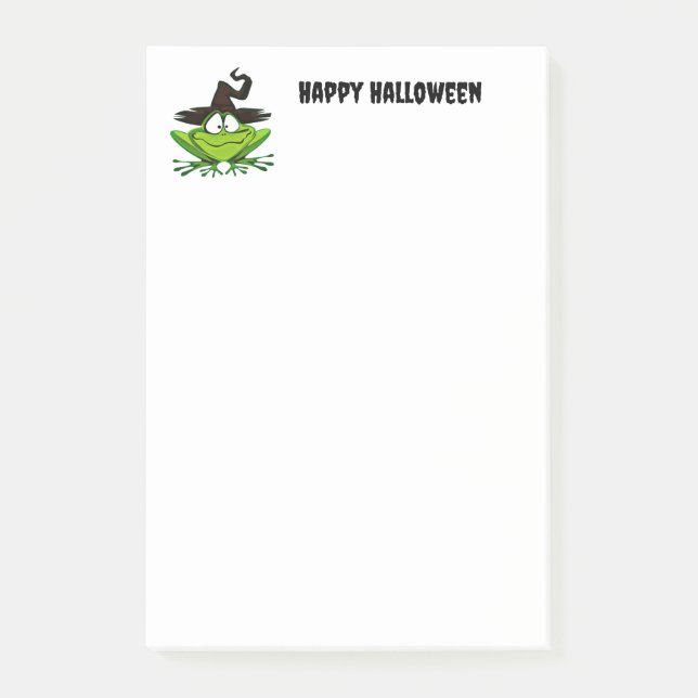 Bloco De Notas Halloween Postar Notas (Frente)