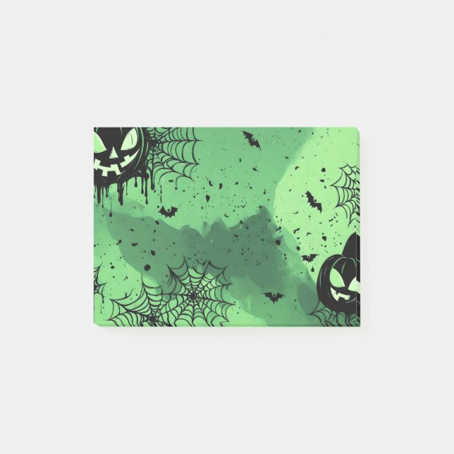 Bloco De Notas Halloween Poste as notas (Frente)