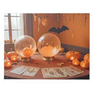 Bloco De Notas Halloween Pumpkins Bats Cute Spooky Magia Festiva