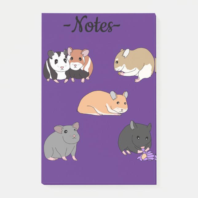 Bloco De Notas Hamsters  (Frente)