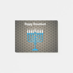 Bloco De Notas hanukkah negro feliz