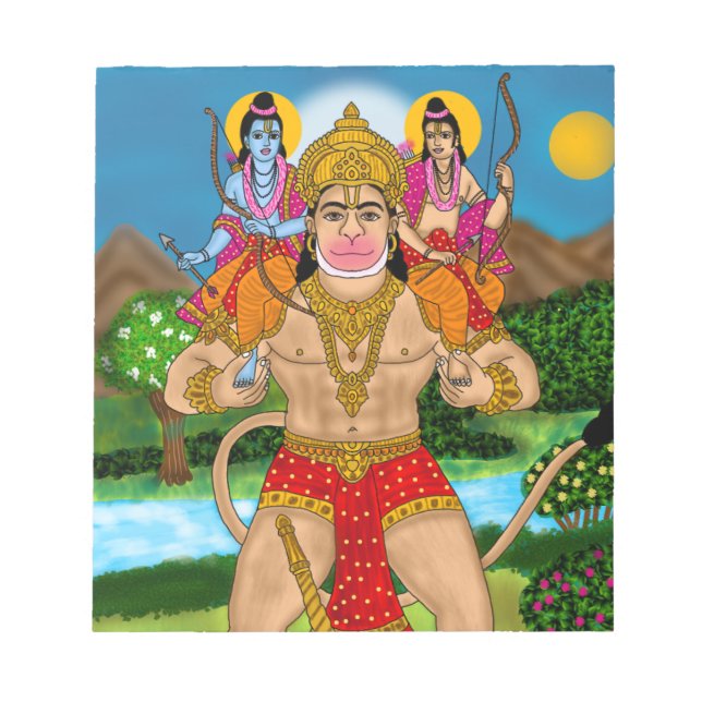 Bloco De Notas Hanuman NotePad (Frente)