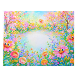 Bloco de Notas Happy Daisy