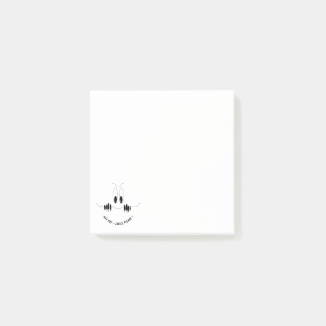 Bloco De Notas Happy Eyes Funny Sticky Notes (Frente)