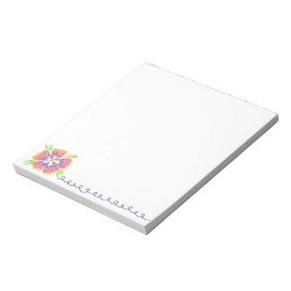 Bloco De Notas Happy Hibiscus Notepad