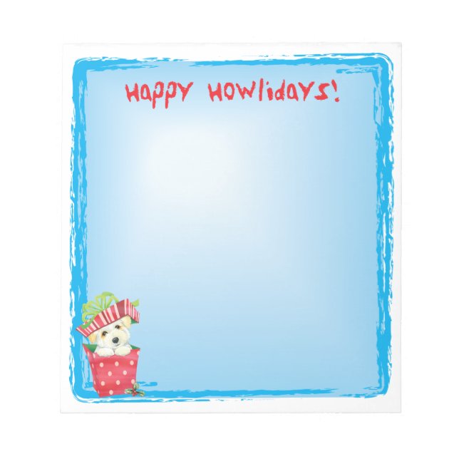 Bloco De Notas Happy Howlidays Coton (Frente)