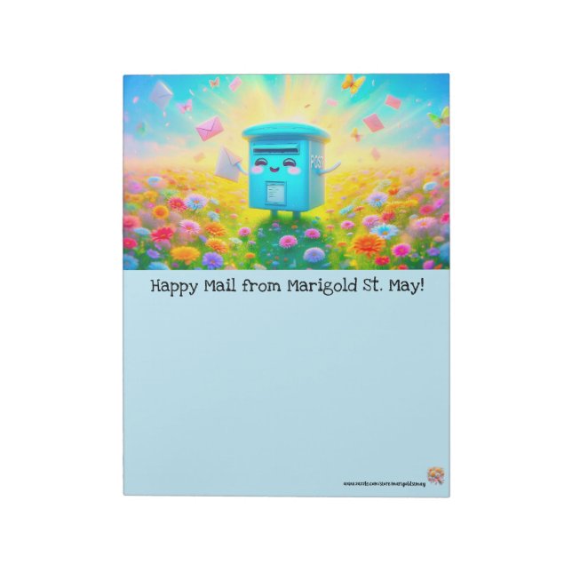 Bloco De Notas Happy Mailbox Notepad (Invertido)