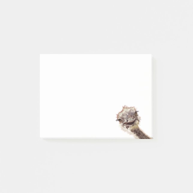 Bloco De Notas Happy Ostrich 2 (Frente)