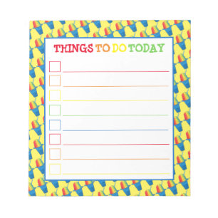 Bloco De Notas Havaiano Rainbow Shave Ice Frozen Dessert Hawaii