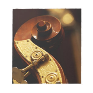 Bloco De Notas Headstock 2 do contrabaixo