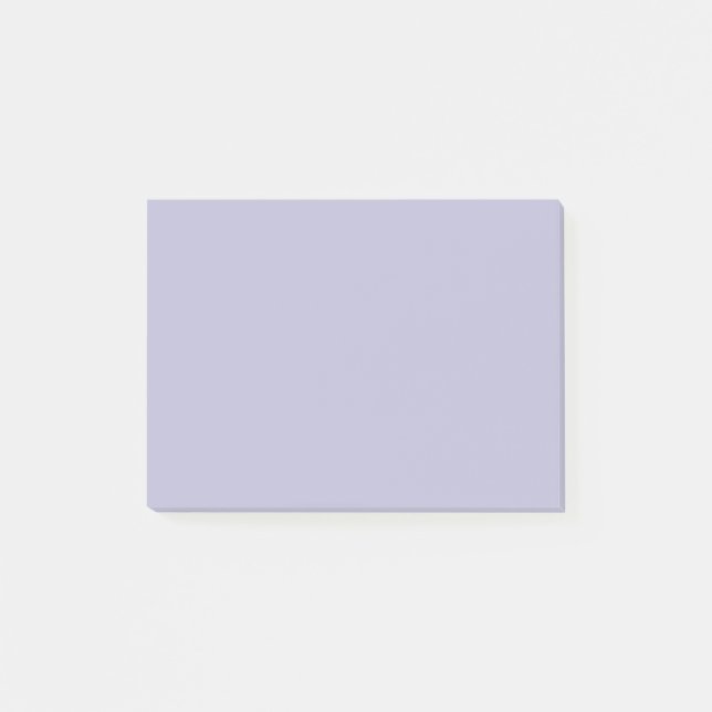 Bloco De Notas Heather Purple Solid Color (Frente)