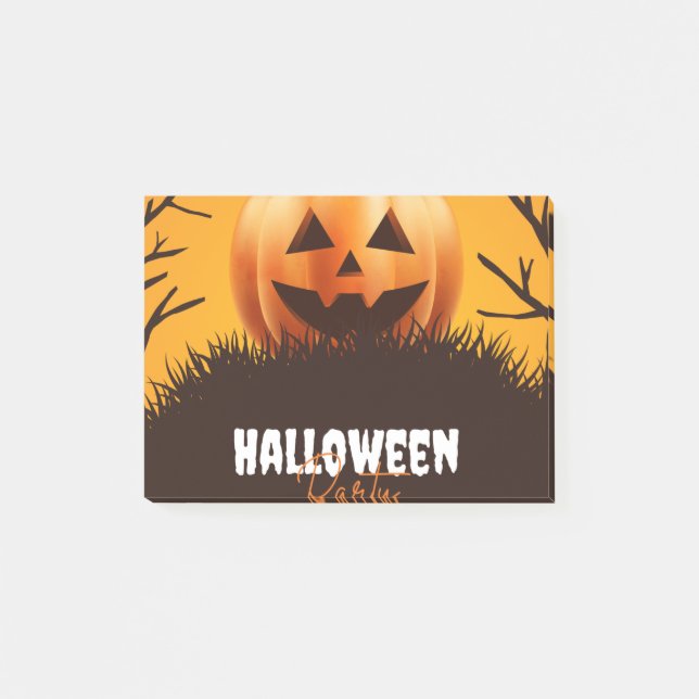 Bloco De Notas Helloween (Frente)