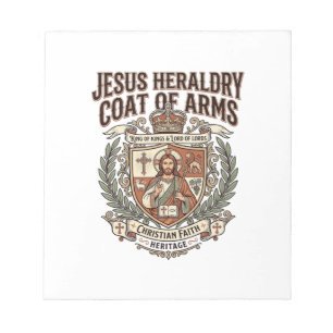 Bloco De Notas Heráldica de Jesus Brasão de Armas Jesus Heráldica