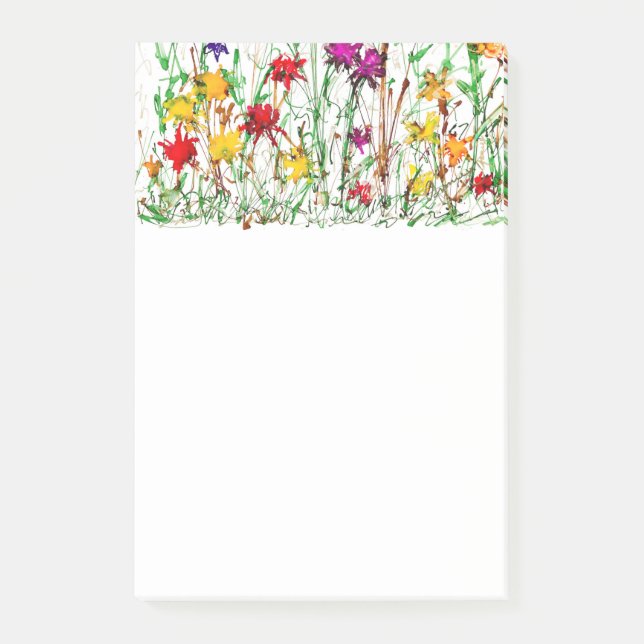 Bloco De Notas Highwood Wildflower Lovitude Posta Notas (Frente)