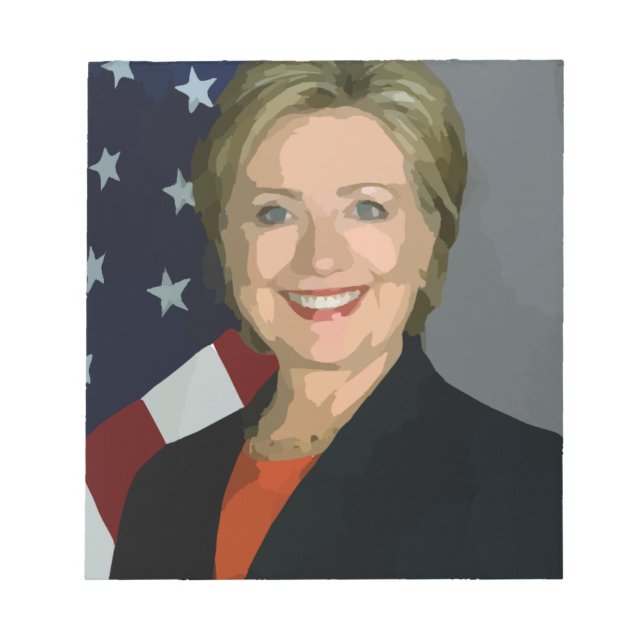 Bloco De Notas hillary clinton (Frente)