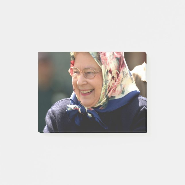 Bloco De Notas HM Queen Elizabeth II (Frente)