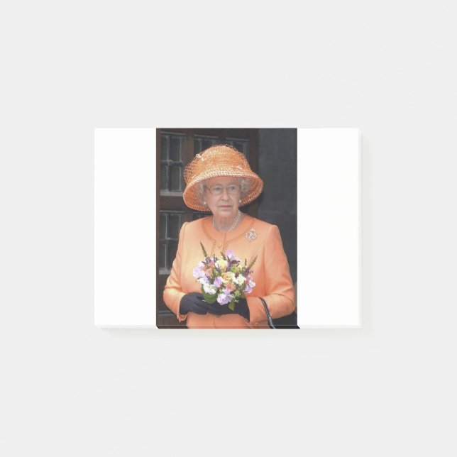 Bloco De Notas HM Queen Elizabeth II Platinum Jubilee (Frente)