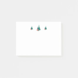 Bloco De Notas Holiday Evergreens Design