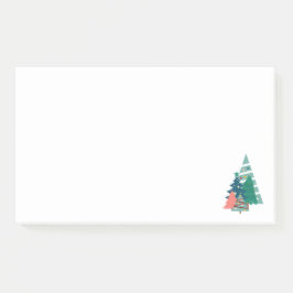 Bloco De Notas Holiday Evergreens Design