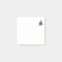 Bloco De Notas Holiday Evergreens Design