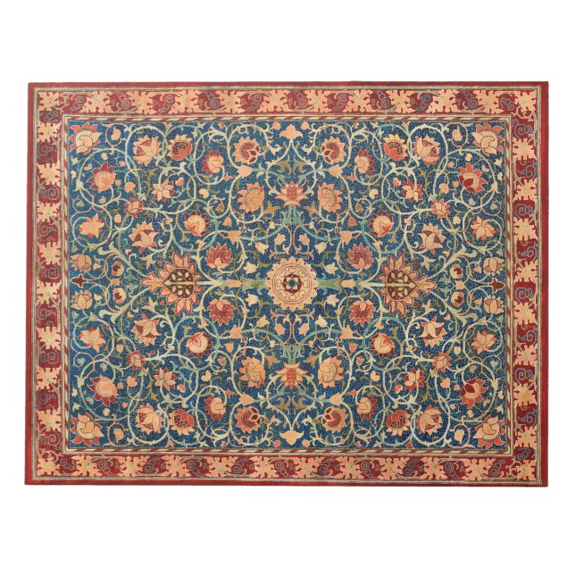 Bloco De Notas Holland Park Design (por William Morris) (Frente)