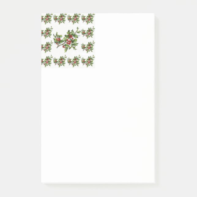 Bloco De Notas HollyBerries 014 (Frente)
