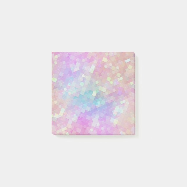 Bloco De Notas holo sparkle mosaic : (Frente)