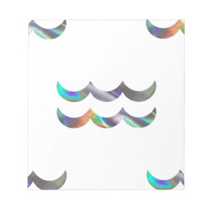 Bloco De Notas hologram Aquarius