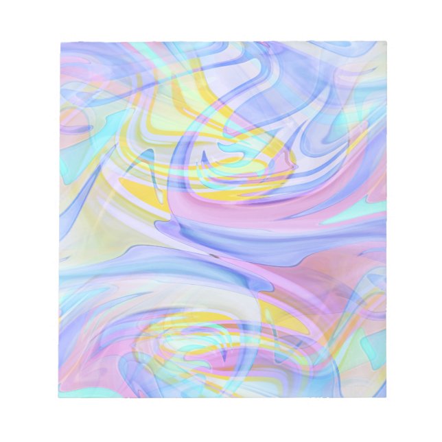 Bloco De Notas holograma pastel (Frente)