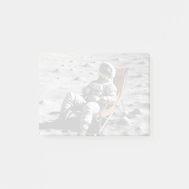 Bloco De Notas Homem na Lua (Frente)