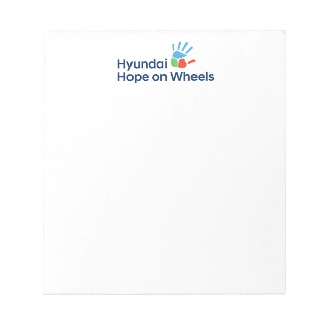 Bloco De Notas Hope on Wheels Notepad (Frente)