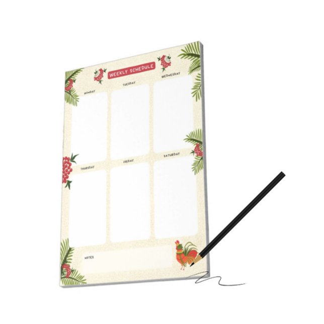 Bloco De Notas Horário semanal (Criador carregado)