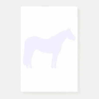 Bloco De Notas Horse Trainer Business Blue Simple and Modern
