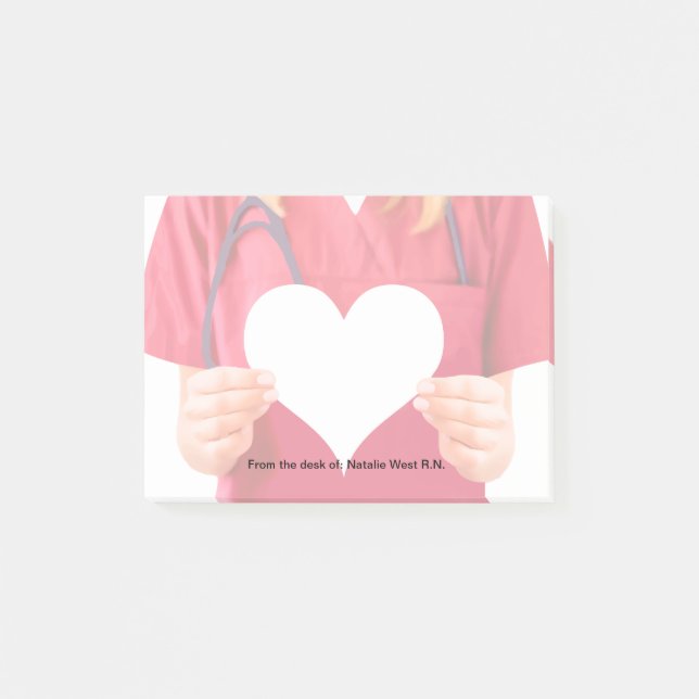 Bloco De Notas Hospital de Tema Médico  (Frente)