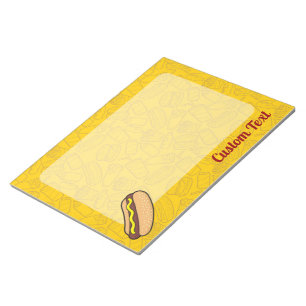 Bloco de notas Hotdog