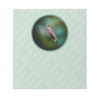Hummingbird com garganta de rubi - Fotografia orig