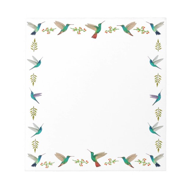 Bloco De Notas Hummingbird Notepad (Frente)