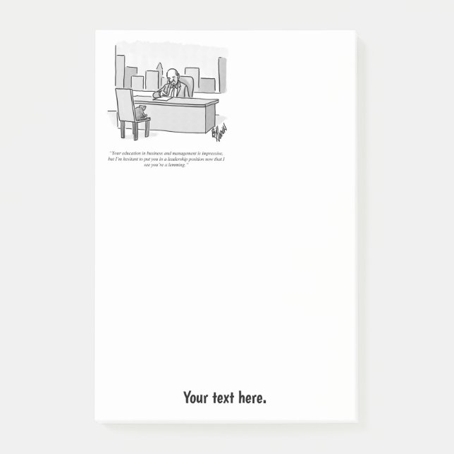 Bloco De Notas Humor comercial (Frente)