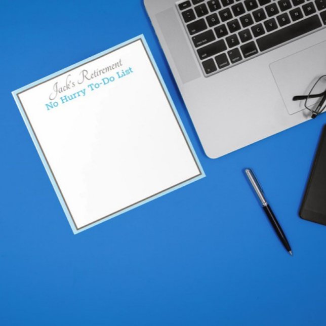 Bloco de notas humorístico do Custom Retiree (Criador carregado)