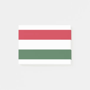 Bloco De Notas Hungria Bandeira