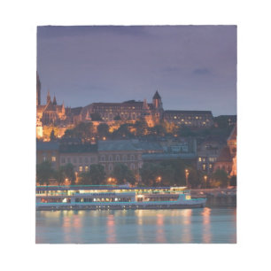 Bloco De Notas HUNGRIA, Budapeste: Colina do Castelo, Igreja Calv