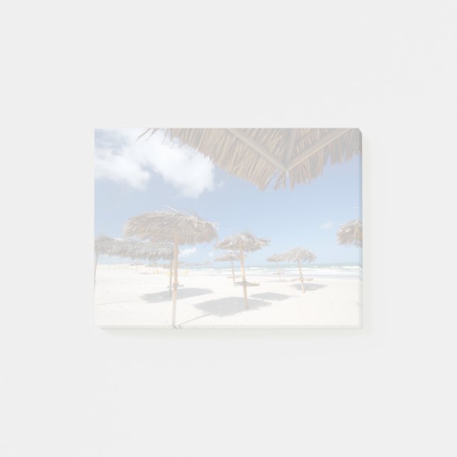 Bloco De Notas Huts de praia|Brasil (Frente)