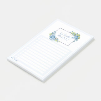 Bloco De Notas Hydrangea Love 'My Mindful Moments Lists'